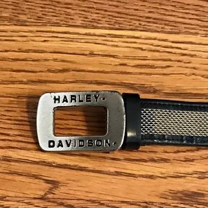 Harley Davidson Belt. Buckle 2” belt 38”, width 1”